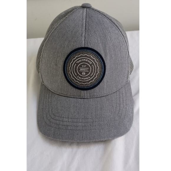 Travis Mathew trucker baseball hat snapback gray EUC - Picture 1 of 9